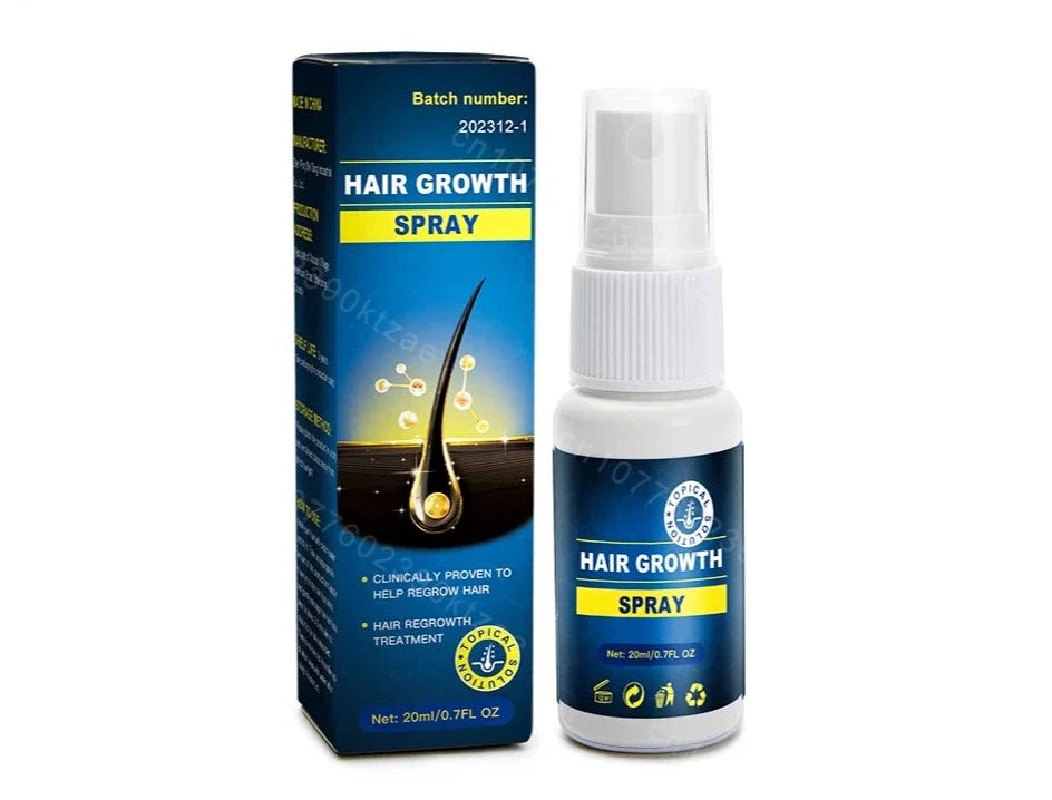 Hair growth serum for men and women promoting scalp nourishment