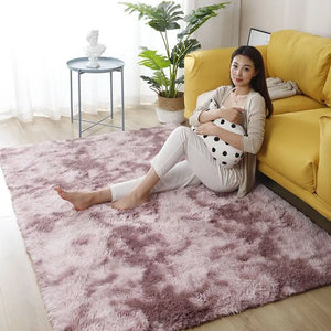 Plush velvet carpet, ideal for living room and kids’ room