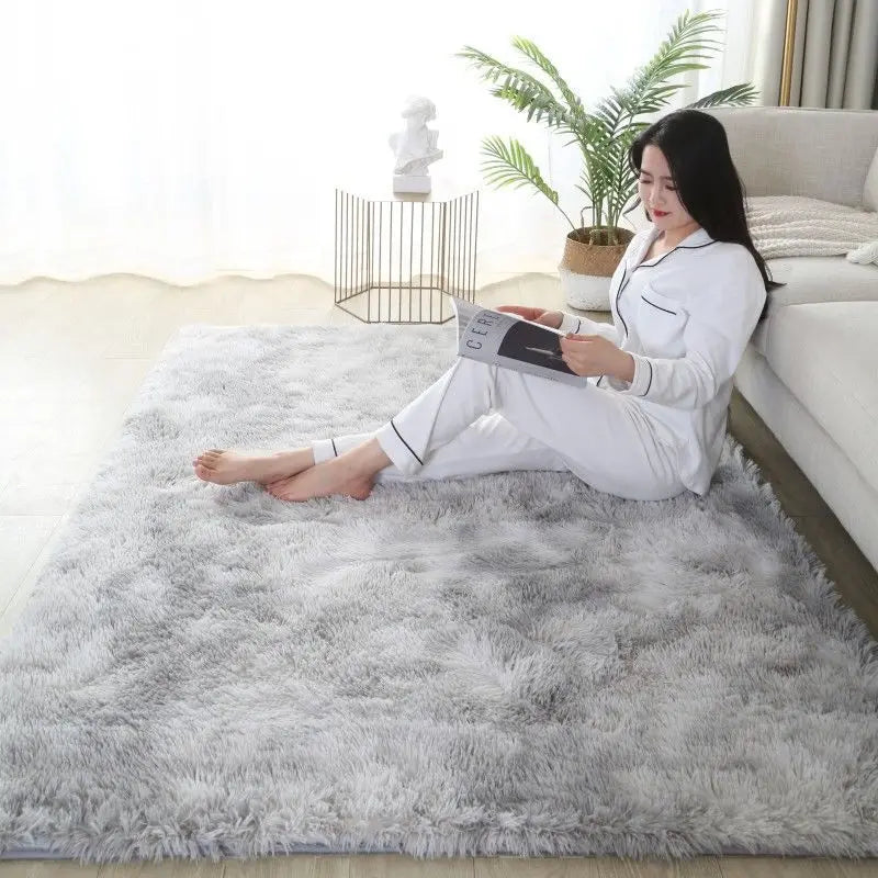 Plush velvet carpet, ideal for living room and kids’ room