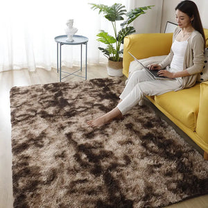 Plush velvet carpet, ideal for living room and kids’ room