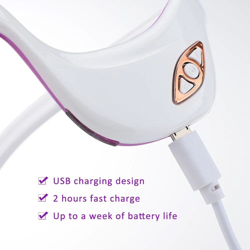 Electric eye massager for anti-wrinkle and dark circles