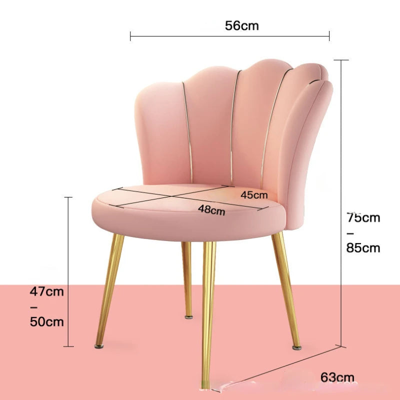 Nordic Designer Armchair – Modern Style Dining Chair