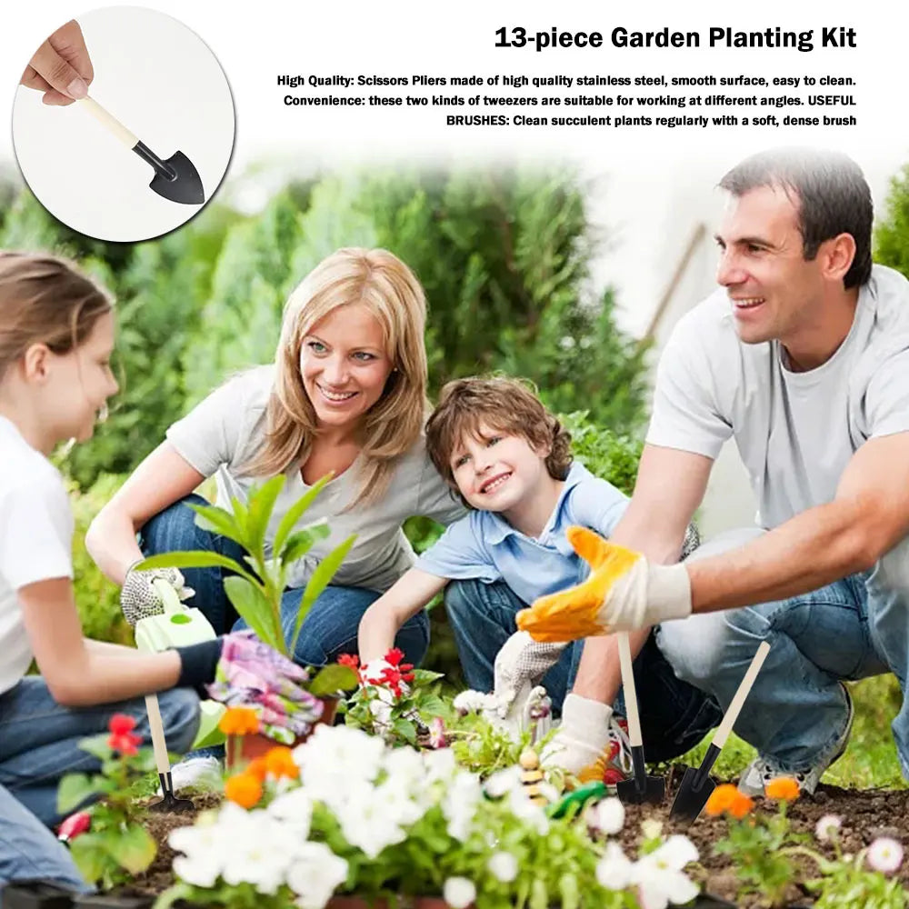 13PCS Mini Succulent Garden Tool Set