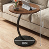 C-Shaped Side Table - Living Room Mobile Coffee Table