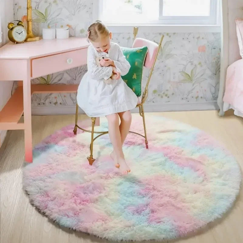 Super Soft Plush Round Rug