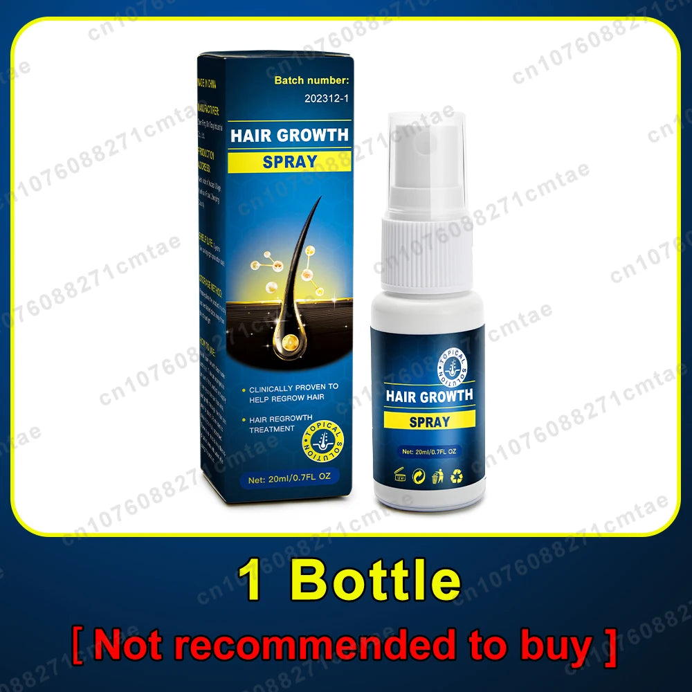 Hair growth serum for men and women promoting scalp nourishment