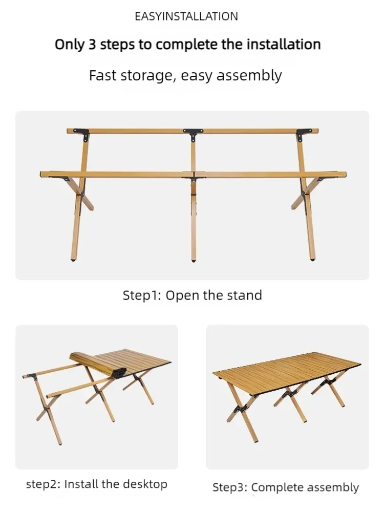 Outdoor Folding Table and Chair Set