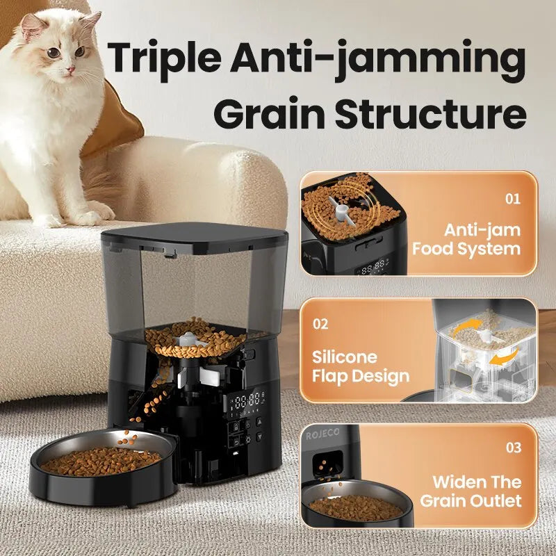 Automatic Pet Feeder Food Dispenser