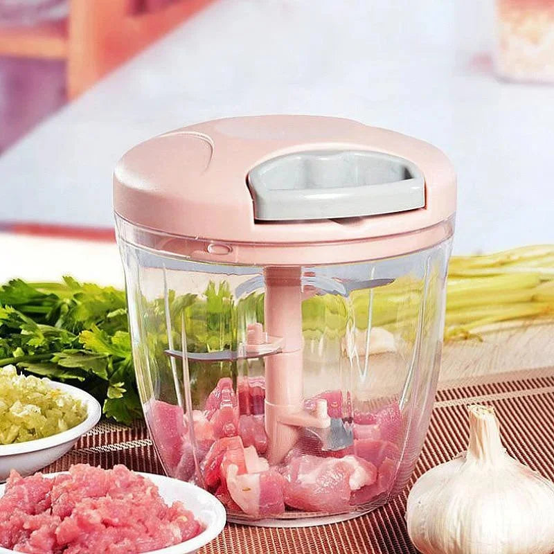 900ML hand manual chopper for quick meal prep