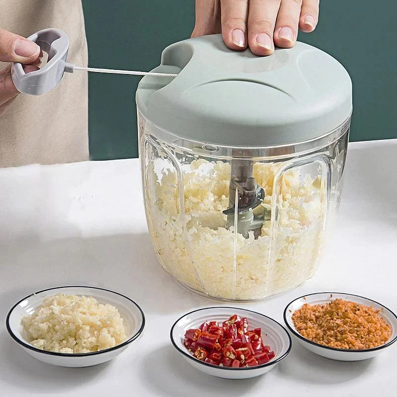 900ML hand manual chopper for quick meal prep