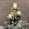 60cm/90cm Iron Triple Tree Topper Candle Holder