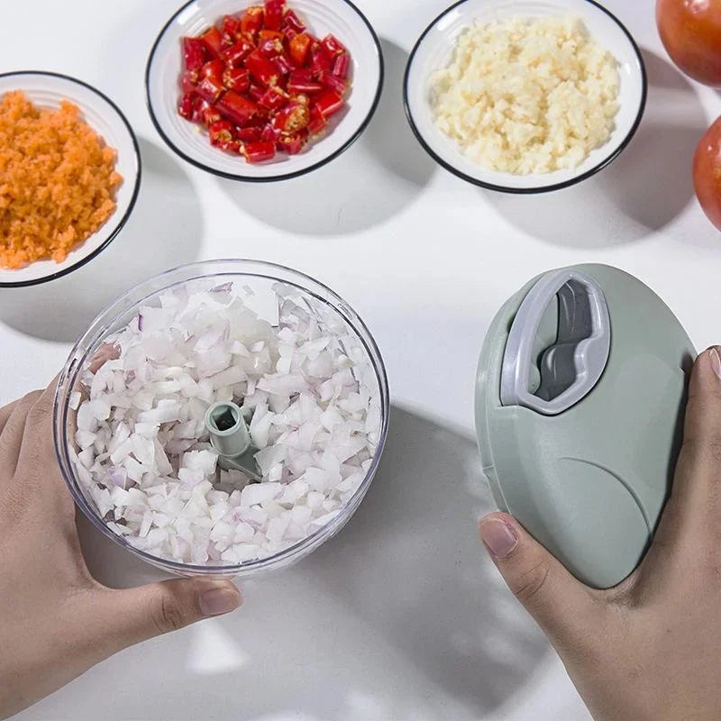 900ML hand manual chopper for quick meal prep