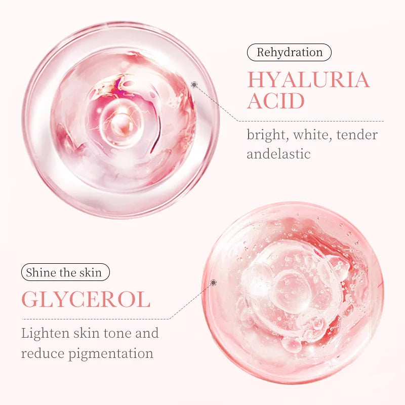 Rose & Hyaluronic Acid Face Skin Care Set