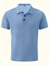 Men's Super-Soft Lapel Neck T-Shirt