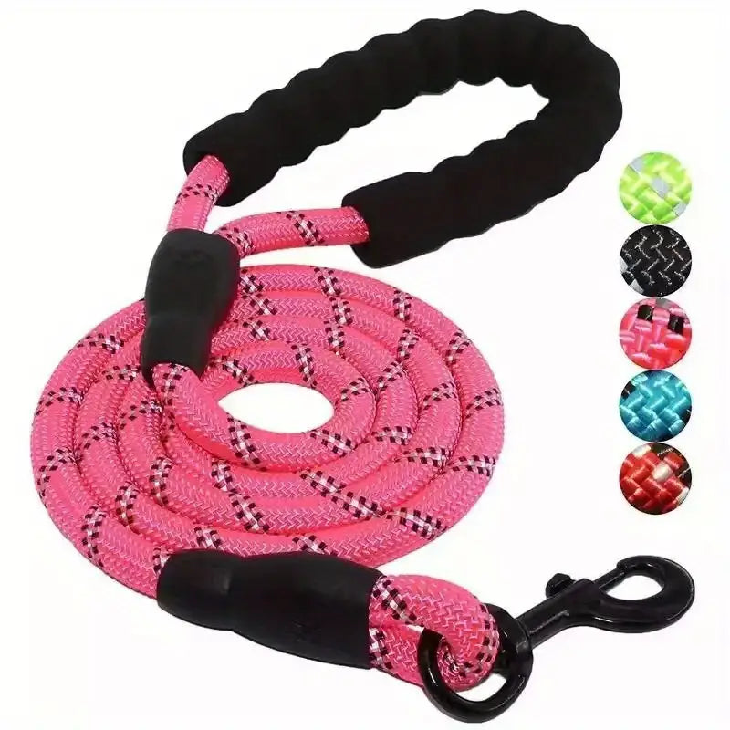 Super Reflective Dog Leash with Padded Grip