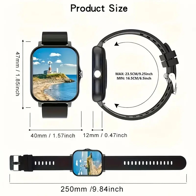 Full Touch High-Definition Sports Smartwatch