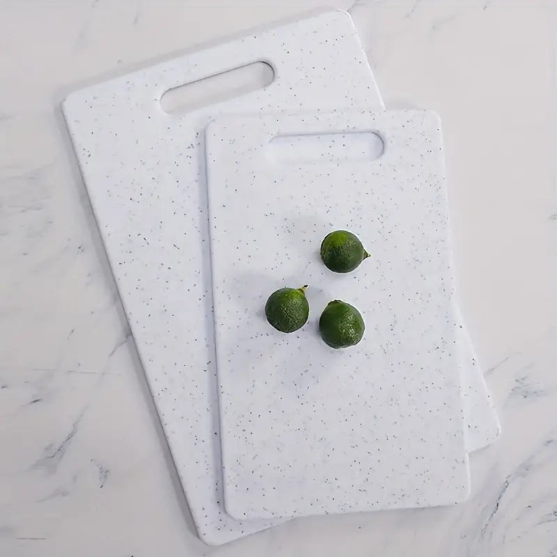 Plastic cutting board set, BPA-free for food-safe prep