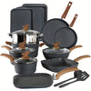 MIXPATIO 17-Piece Induction Cookware Set