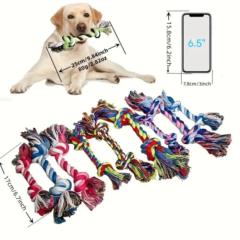 Strong Knot Teeth Cleaning Pet Toy