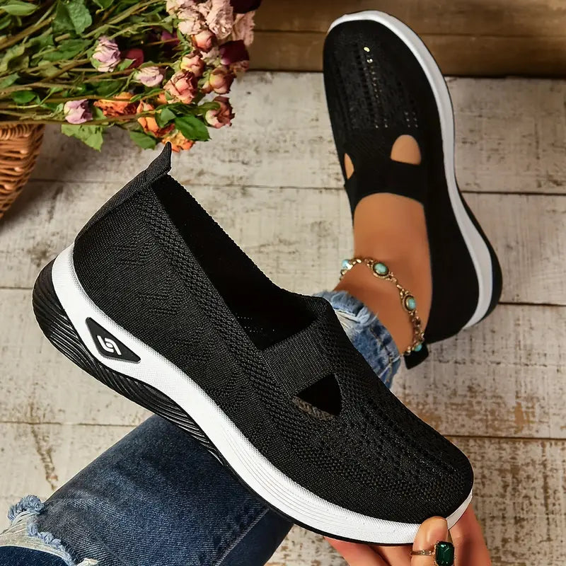 Women's Cut-out Sneakers