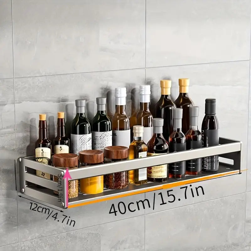 Wall-Mounted Kitchen Storage Wizard