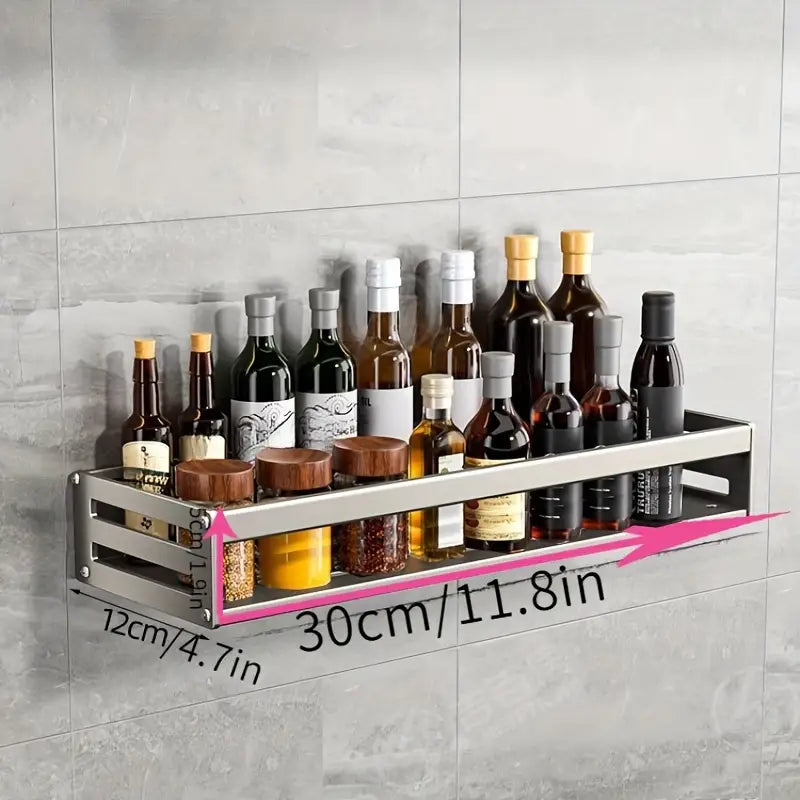 Wall-Mounted Kitchen Storage Wizard