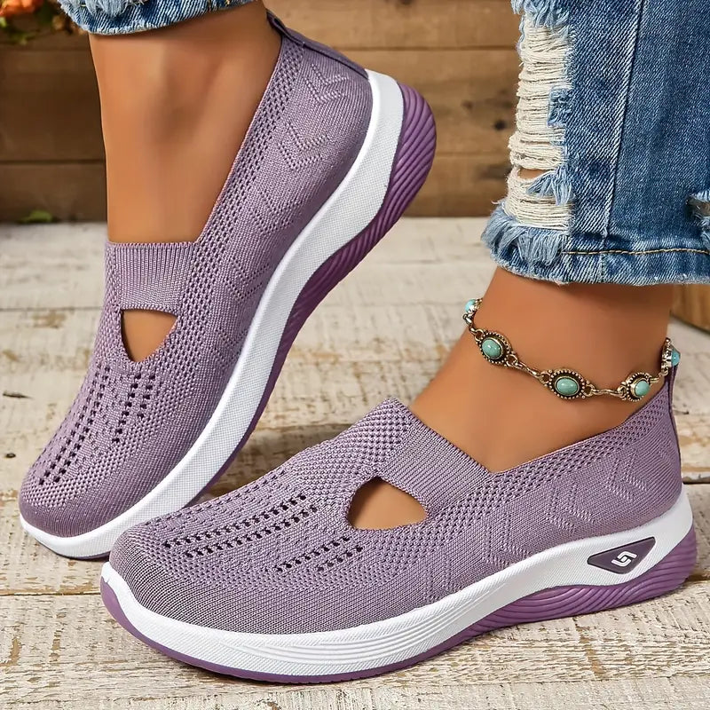 Women's Cut-out Sneakers