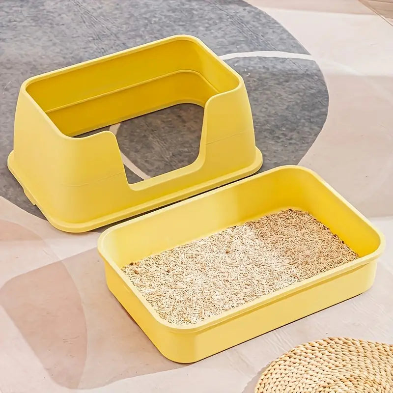 Large High-Fence Cat Litter Box