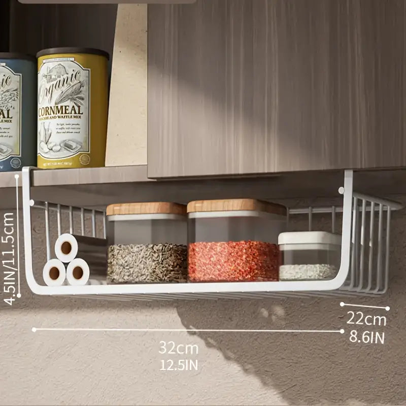 Multipurpose Under Cabinet Storage Shelf