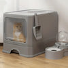 Spacious Foldable Cat L Litter Box