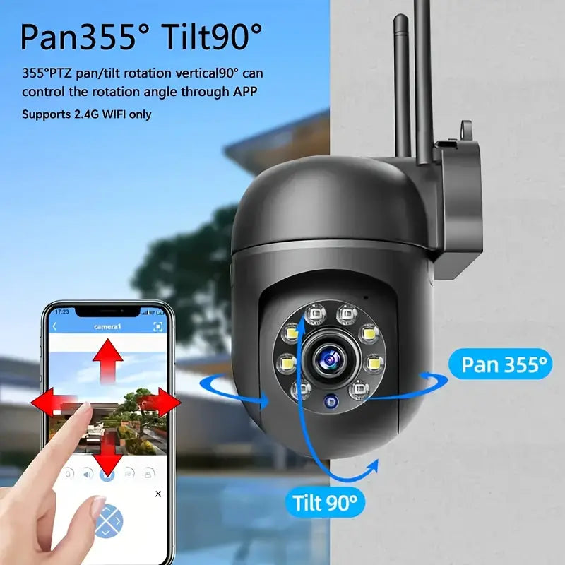 HD WIFI surveillance camera for home security with motion detection