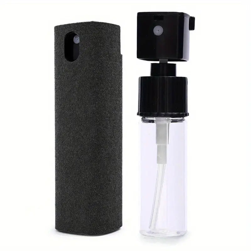 2-in-1 Microfiber Screen Cleaner Spray Bottle Set