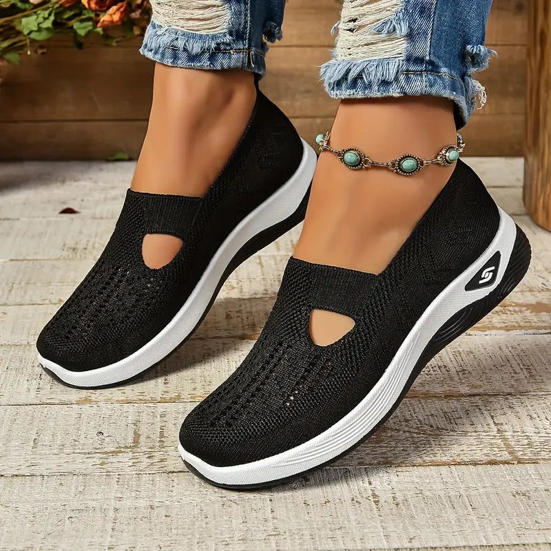 Women's Cut-out Sneakers