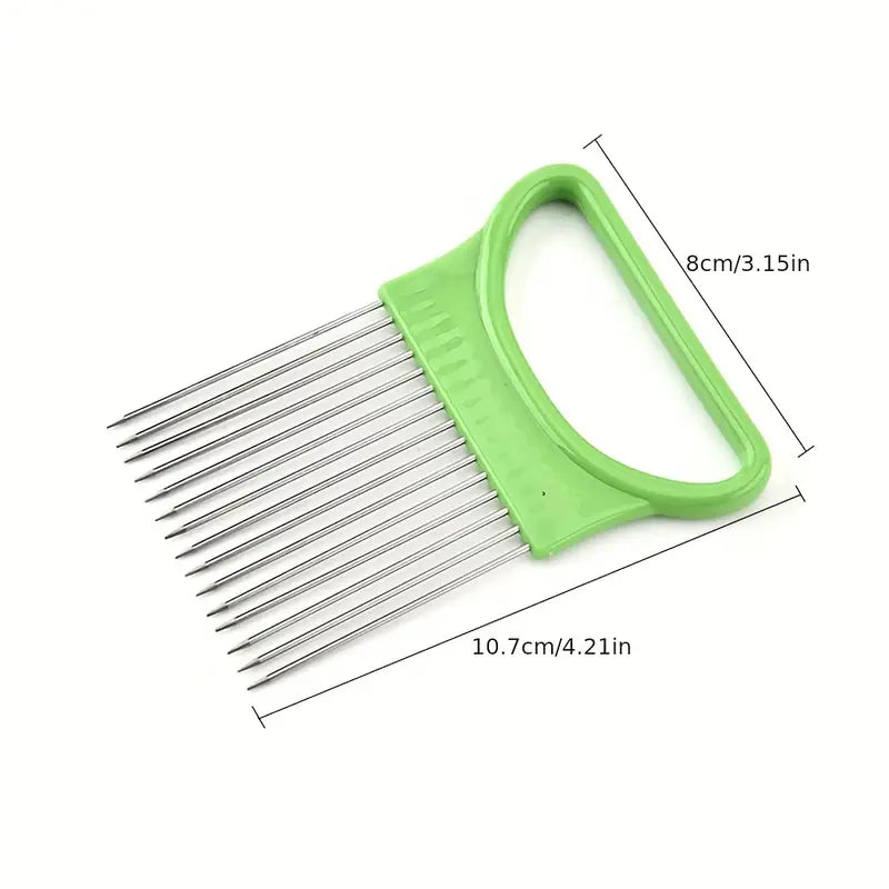 Onion Slicer Holder – Stainless Steel Onion Slicer Cutter