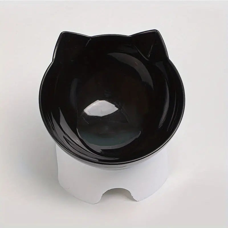 Whisker-Friendly Inclined Pet Bowl