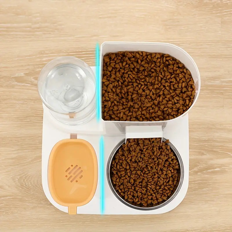 2-in-1 Large Capacity Automatic Pet Feeder