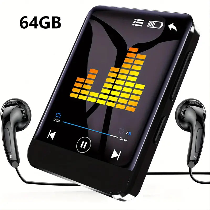 64GB Touch Screen MP3 Music Player